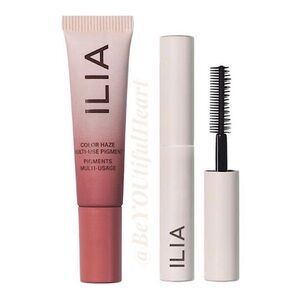ILIA Full Size Color Haze Multi-Use Pigment & Mini Limitless Lash Mascara Set